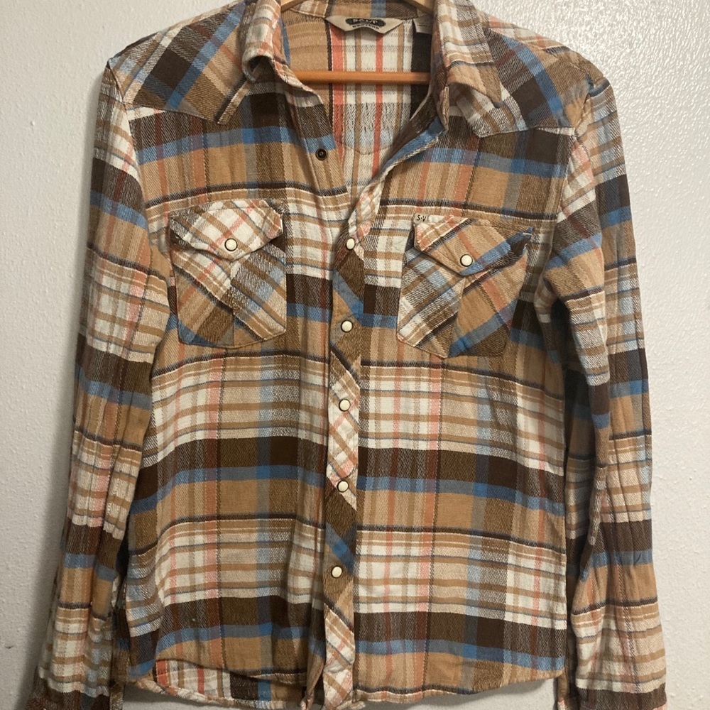 Western style flannel shirt